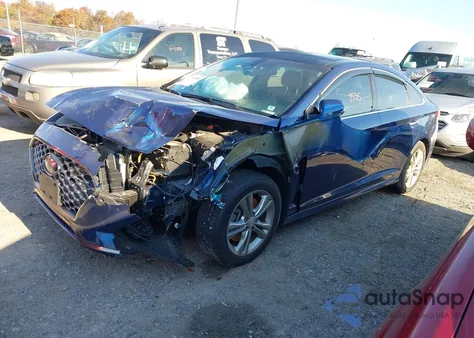 2019 Hyundai Sonata Limited z USA, uszkodzony, nr VIN 5NPE34AF7KH786585